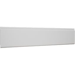 Royal Building Products, Inc - MLDP01X07SLWH - 7 1/8"H x 5/8"P x 96"L, TrueCraft PVC Shiplap/Nickel Gap Planking Moulding, White