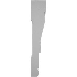 Royal Building Products, Inc - MLDP01X03WM445WH - WM445 - 3 1/4"H x 5/8"P x 96"L, TrueCraft PVC Casing, White