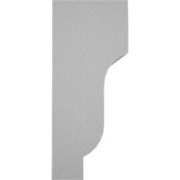 Royal Building Products, Inc - MLDP01X02WM210WH - WM210 - 1 5/8"H x 5/8"P x 96"L, TrueCraft PVC Shingle Moulding, White