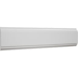 Royal Building Products, Inc - MLDP00X01PBWH - 1 1/4"H x 1/4"P x 96"L, TrueCraft PVC Parting Bead, White