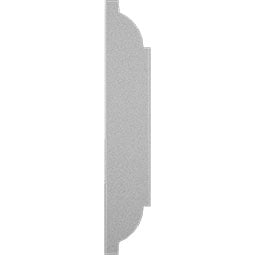 Royal Building Products, Inc - MLDP00X01PBWH - 1 1/4"H x 1/4"P x 96"L, TrueCraft PVC Parting Bead, White