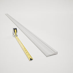 Royal Building Products, Inc - MLDP01X03WCWH - 2 3/4"H x 5/8"P x 96"L, TrueCraft PVC West Coast Casing Moulding, White