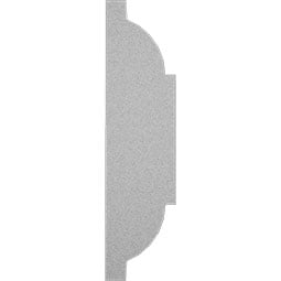 Royal Building Products, Inc - MLDP00X00PBWH - 7/8"H x 1/4"P x 96"L, TrueCraft PVC Parting Bead, White
