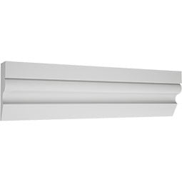 Royal Building Products, Inc - MLDP01X02WM217WH - WM217 - 1 3/4"H x 5/8"P x 96"L, TrueCraft PVC Shingle Moulding, White