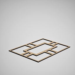 Ekena Millwork - WALWHAS - Hastings Decorative Fretwork Wood Wall Panels