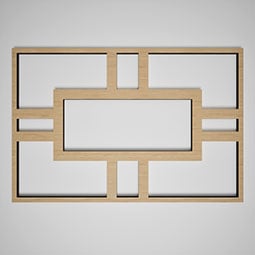 Ekena Millwork - WALWHAS - Hastings Decorative Fretwork Wood Wall Panels