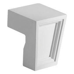 Fypon, Ltd. - KWM180M - 2 3/4"W x 3 1/8"H x 2 7/16"P Recessed Keystone (for use with MLDWM180)