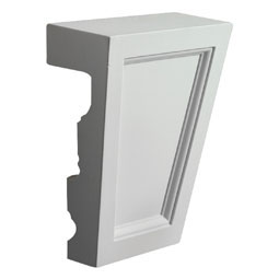 Fypon, Ltd. - KP6TM - 6"W x 7"H x 2 3/8"P Recessed Keystone (for use with MLD220)