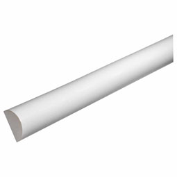 Fypon, Ltd. - MLD605-12 - 3 1/2"H x 1 3/4"P, 12' Length, Half Round Moulding