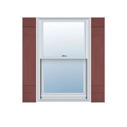 Mid-America - MVBJ2 - 7" Joined Two Board Vinyl Board-n-Batten Custom Window Shutters, w/Installation Shutter-Lok's for Installation (Per Pair)