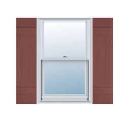 Mid-America - MVBJ3 - 10 1/2" Joined Three Board Vinyl Board-n-Batten Custom Window Shutters, w/Installation Shutter-Lok's for Installation (Per Pair)