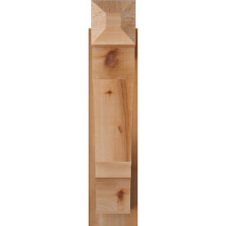 Ekena Millwork - OUTBOA04 - Balboa Craftsman Style Rustic Timber Wood Outlooker