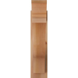 Ekena Millwork - OUTFST01 - Funston Traditional Style Rustic Timber Wood Outlooker