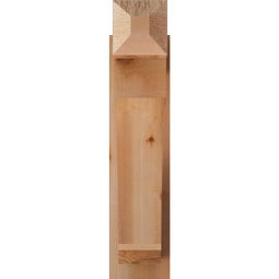 Ekena Millwork - OUTIMP04 - Imperial Craftsman Style Rustic Timber Wood Outlooker