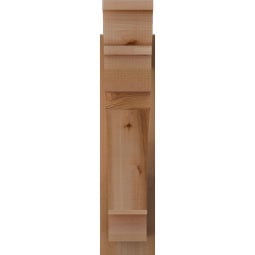 Ekena Millwork - OUTMRC01 - Merced Traditional Style Rustic Timber Wood Outlooker