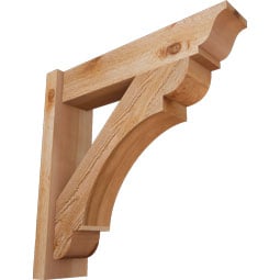 Ekena Millwork - OUTOLY01 - Olympic Traditional Style Rustic Timber Wood Outlooker