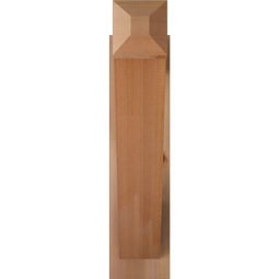 Ekena Millwork - OUTTRA04 - Traditional Craftsman Style Rustic Timber Wood Outlooker