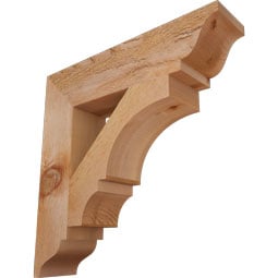 Ekena Millwork - BKTBOA01 - Balboa Traditional Rough Sawn Bracket