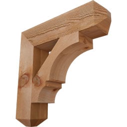 Ekena Millwork - BKTBOA04 - Balboa Craftsman Rough Sawn Bracket