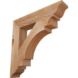 Standard Merced Bracket, Wood and Faux Wood Options