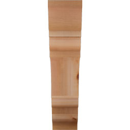 Ekena Millwork - BKTOLY01 - Olympic Traditional Rough Sawn Bracket
