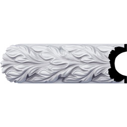 Ekena Millwork - PML04X02PA - Endurathane Palmetto Panel Moulding, 3 7/8"H x 2 3/8"P x 94 1/2"L, Factory Primed