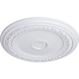Ekena Millwork - CM31CA_P - Endurathane Carlsbad Ceiling Medallion, 31 1/8"OD x 1 1/2"P (Fits Canopies up to 5 1/2")