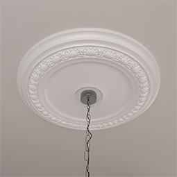 Ekena Millwork - CM31CA_P - Endurathane Carlsbad Ceiling Medallion, 31 1/8"OD x 1 1/2"P (Fits Canopies up to 5 1/2")