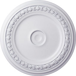 Ekena Millwork - CM31CA_P - Endurathane Carlsbad Ceiling Medallion, 31 1/8"OD x 1 1/2"P (Fits Canopies up to 5 1/2")