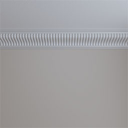 Ekena Millwork - MLD04X05X07CI - Endurathane Carrillo Medium Crown Moulding, 4 5/8"H x 5 3/8"P x 6 7/8"F x 94 1/2"L, Factory Primed