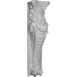 Ekena Millwork - SUR39X09X09FA - Endurathane Fairfax Classic Surround, 8 5/8"W x 9 1/2"D x 39 1/4"H, Factory Primed