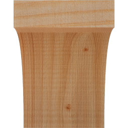 Ekena Millwork - RFTHUN00 - Rustic Wood Huntington Wood Rafter Tail