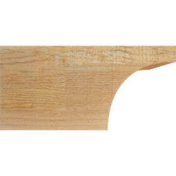 Ekena Millwork - RFTHUN00 - Rustic Wood Huntington Wood Rafter Tail