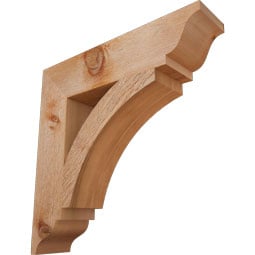 Ekena Millwork - BKTTHR01 - Thorton Traditional Rough Sawn Bracket