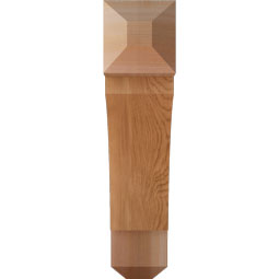 Ekena Millwork - BKTTHR04 - Thorton Craftsman Rough Sawn Bracket