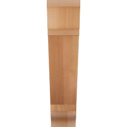 Ekena Millwork - BKTTRA01 - Traditional Traditional Rough Sawn Bracket