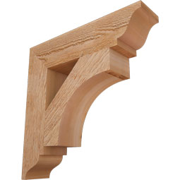 Ekena Millwork - BKTWTL01 - Westlake Traditional Rough Sawn Bracket