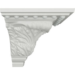 Ekena Millwork - MOC04X05WA - Endurathane Outside Corner Moulding (matches moulding MLD04X05X06WA), 5 1/8"P x 4 3/4"H, Factory Primed