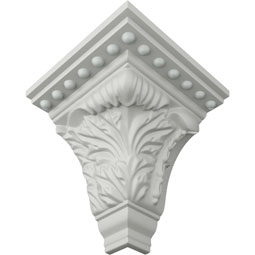 Ekena Millwork - MOC04X05WA - Endurathane Outside Corner Moulding (matches moulding MLD04X05X06WA), 5 1/8"P x 4 3/4"H, Factory Primed