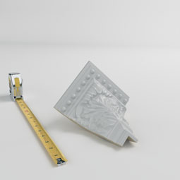 Ekena Millwork - MOC04X05WA - Endurathane Outside Corner Moulding (matches moulding MLD04X05X06WA), 5 1/8"P x 4 3/4"H, Factory Primed