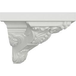 Ekena Millwork - MOC05X06MO - Endurathane Outside Corner Moulding (matches moulding MLD05X06X08MO), 6 1/4"P x 5 1/4"H, Factory Primed