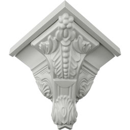 Ekena Millwork - MOC05X06MO - Endurathane Outside Corner Moulding (matches moulding MLD05X06X08MO), 6 1/4"P x 5 1/4"H, Factory Primed