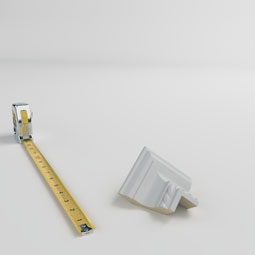 Ekena Millwork - MOC02X02LN - Endurathane Outside Corner Moulding (matches moulding MLD02X02X06LN), 2 1/4"P x 2 1/4"H, Factory Primed