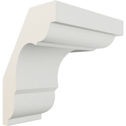 Ekena Millwork - MOC02X02JE - Endurathane Outside Corner for Jefferson Traditional Smooth Crown Moulding (matches moulding MLD02X02X03JE), 2 1/4"P x 2 1/4"H, Factory Primed