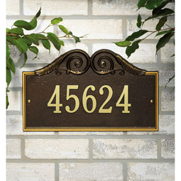 Whitehall Products LLC - WH1525 - 16"W x 9 3/4"H Versailles One Line Plaque