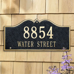 Whitehall Products LLC - WH1188 - 25"W x 12"H Hillsboro Two Line Wall Plaque