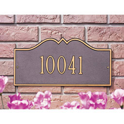 Whitehall Products LLC - WH1183 - 16"W x 8"H Hillsboro One Line Wall Plaque