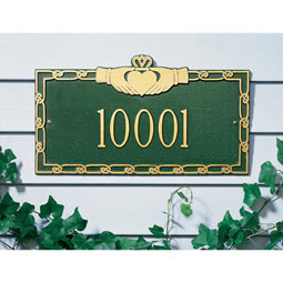 Whitehall Products LLC - WH5158 - 16 3/4"W x 9 3/8"H Claddagh One Line Wall Plaque