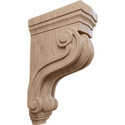 Ekena Millwork - CORWTS - AmeriCraft Boston Traditional Scroll Corbel
