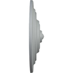 Ekena Millwork - CM13CL_P - Endurathane Classic Ceiling Medallion, 13 1/4"OD x 1/2"P (Fits Canopies up to 4 1/8")